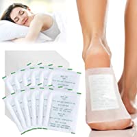 Parches para Pies | Funpa 100pcs Parches Detox para Pies Eliminan Toxinas Cuerpo- Aceleran Metabolismo- Alivian Dolor…